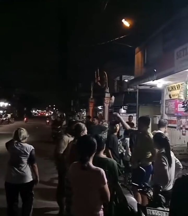 Warung Kelontong di Medan Barat Diserang Puluhan Diduga Geng Motor, Satu Orang Terluka