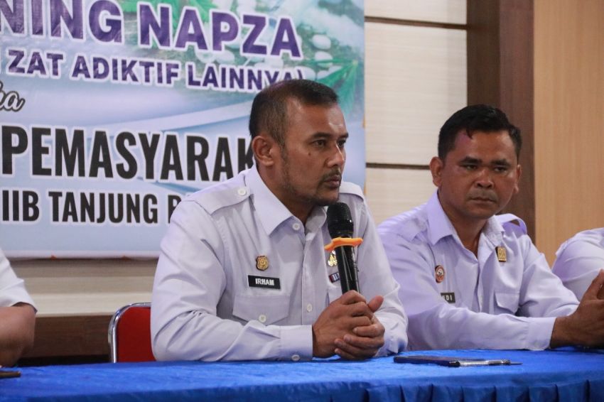 Warga Binaan Lapas TBA Ikuti Skrining NAPZA