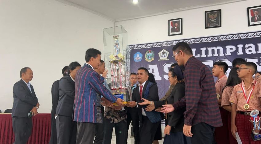 Olimpiade ASOFS XXII SMAN 1 Plus Raya Sukses, SMP RK Bintang Timur P Siantar Juara Umum