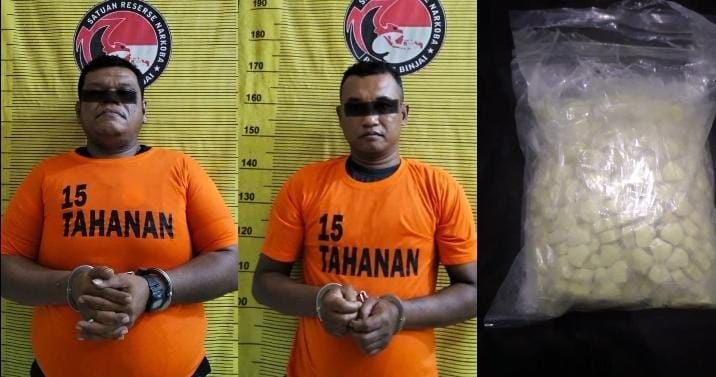 Amankan 655 Butir Ekstasi, Dua Bandar Narkoba Ditangkap Polres Binjai