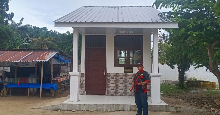 Disdik Perintahkan Rekanan Lakukan Serah Terima Bangunan UKS SD Plus Tigabalata