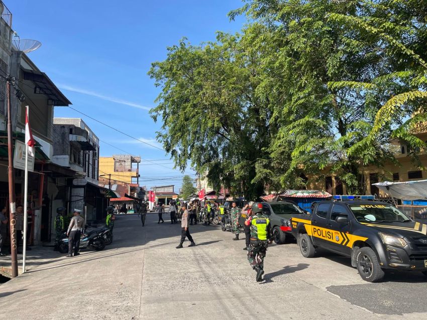 Polres Sibolga Patroli Skala Besar Dukung Pelantikan Serentak Kepala Daerah Terpilih