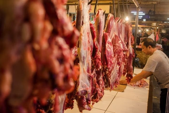 Pemerintah Distribusikan 20.000 Ton Daging ke Pasar Murah Hingga Lebaran