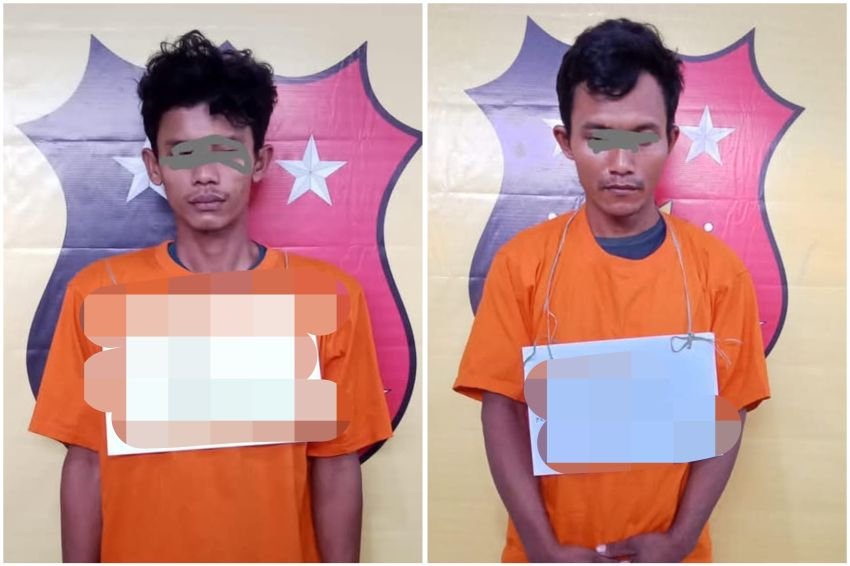 Polisi Tangkap 2 Terduga Pengedar Narkoba di Kualuh Leidong Labura, 22 Bungkus Sabu Diamankan