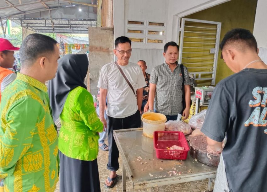 Jelang Ramadhan, Polres Sergai Bersama Pemkab Sergai Sidak Pasar Rakyat Seirampah