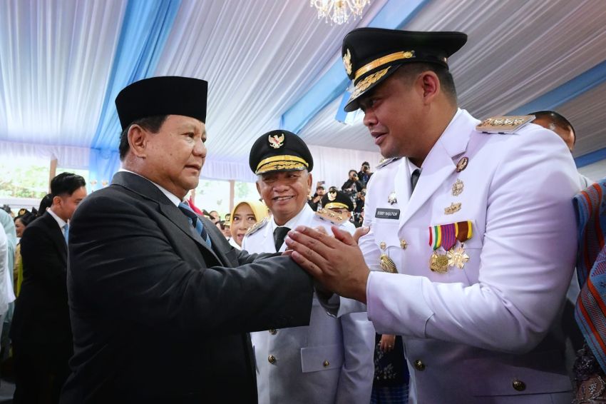 Usai Dilantik jadi Gubernur Sumut, Bobby Nasution Pastikan Akan Selaraskan Program dengan Pemerintah Pusat