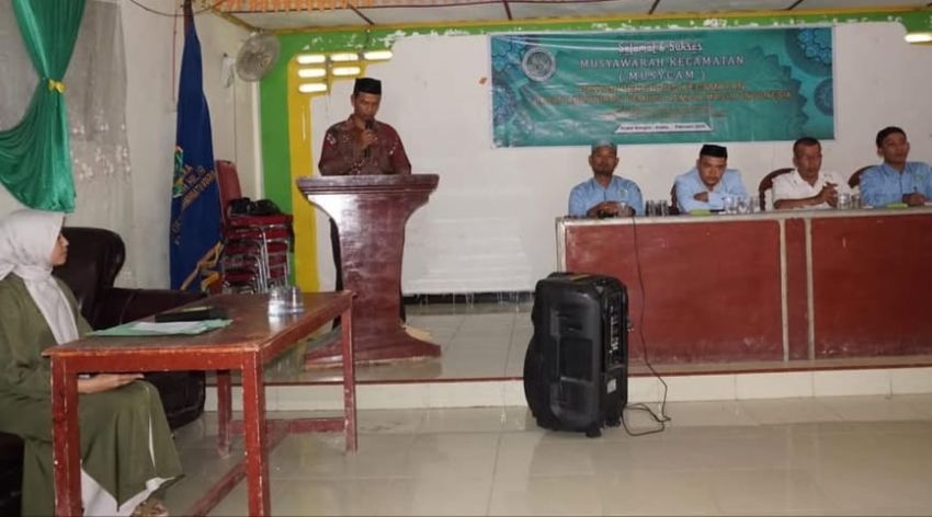 Ahmad Sholih M Hasibuan Jadi Ketua BKPRMI Kualuh Hilir