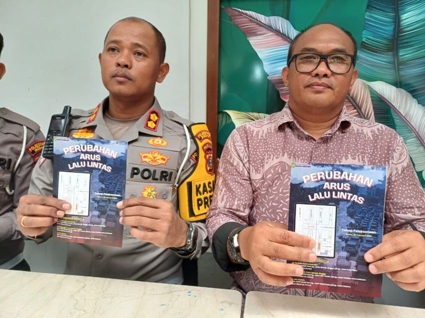 Revitalisasi Lapangan Merdeka Medan dan Underpass HM Yamin Selesai, Dishub Medan Lakukan Perubahan Arus Lalulintas