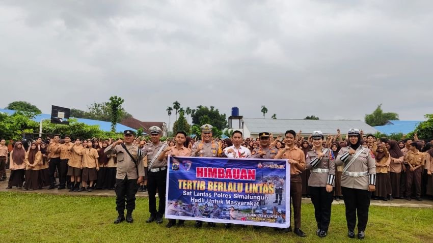 Polres Simalungun Tangani 7 Kasus Lakalantas Selama Operasi Keselamatan Toba 2025