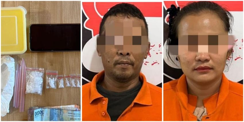 Polres Belawan Tangkap 2 Pengedar Sabu di Mabar Hilir
