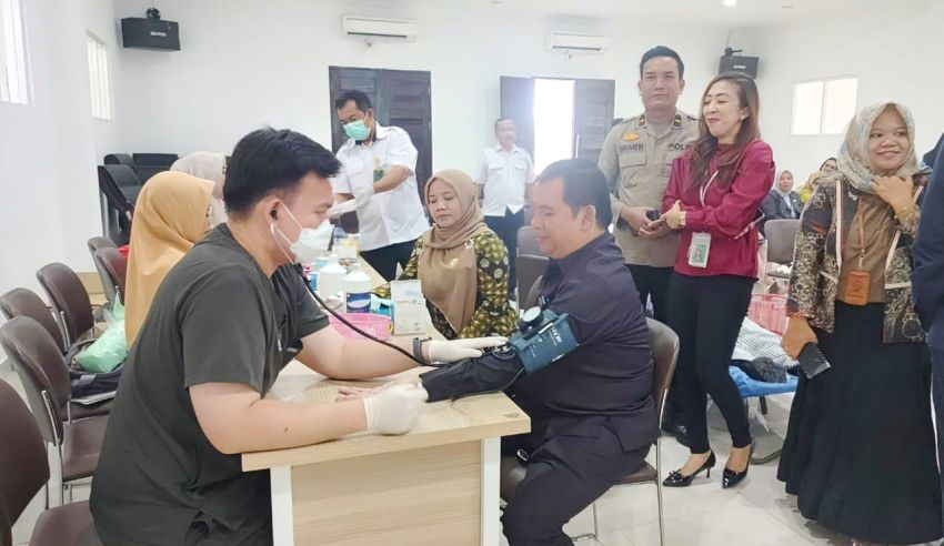 Pengadilan Negeri Seirampah Gelar Donor Darah