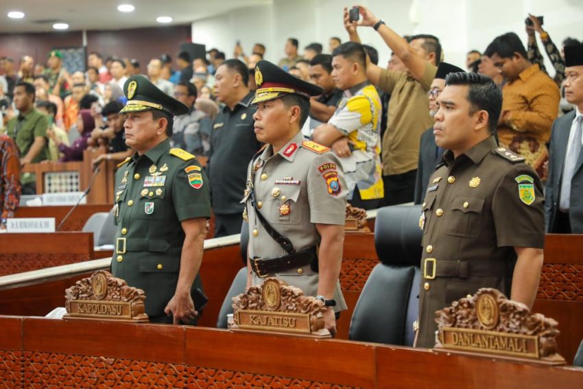 Kajati Hadiri Pelantikan Ketua DPRD Sumut