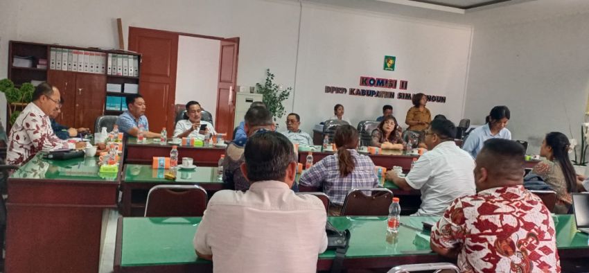 Komisi II DPRD Simalungun - PT RSI Gelar RDP Terkait Perbaikan Jalan