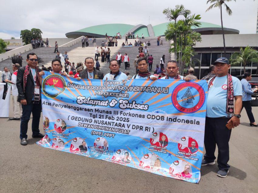 Hadiri Munas Forkonas PP DOB 2025, PPPT: Cabut Moratorium, Wujudkan Provinsi Tapanuli