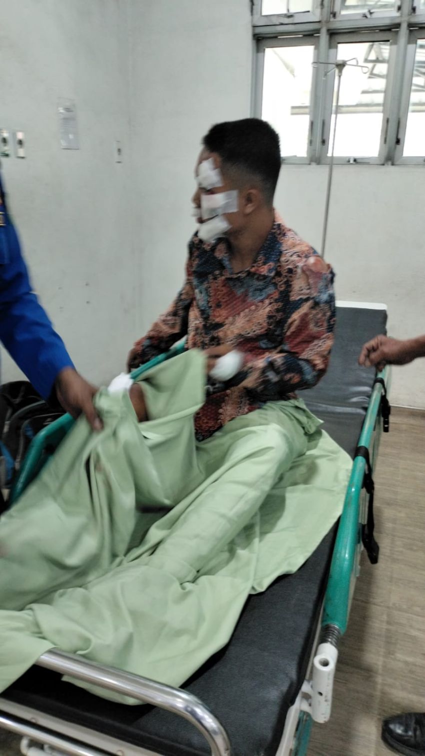 Seorang Casis Bintara Polri Ditendang Begal di Jembatan Tembung
