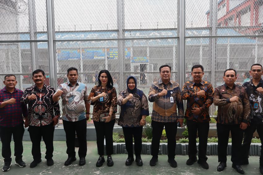DirWatKesRehab Kunjungi Lapas Pancurbatu, Tinjau Layanan Jelang Idul Fitri