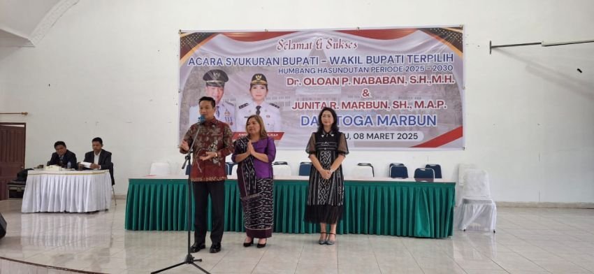 Toga Marbun Doakan Oloan dan Rebeka Tetap Satu Derap Langkah Pimpin Humbahas