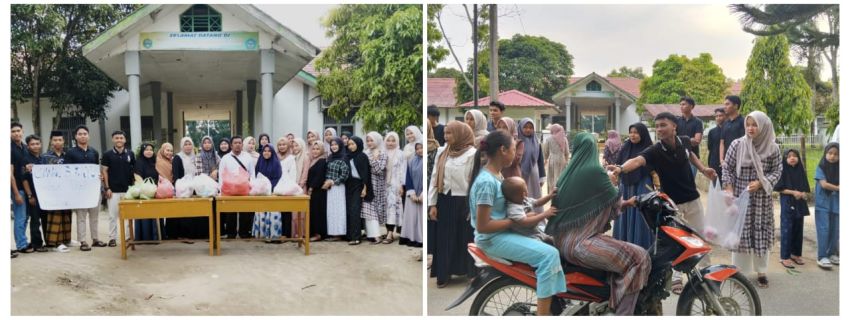 SMA Negeri 1 Bintangbayu Tutup Pesantren Kilat dengan Berbagi Takjil