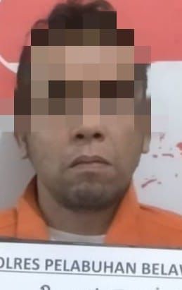 Polres Belawan Tangkap Pengedar Sabu di Kelurahan Titi Papan