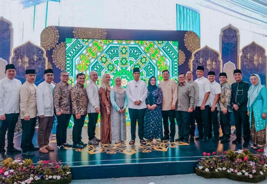 Rico Waas Gelar Open House Idulfitri 1446 H di Rumah Dinas