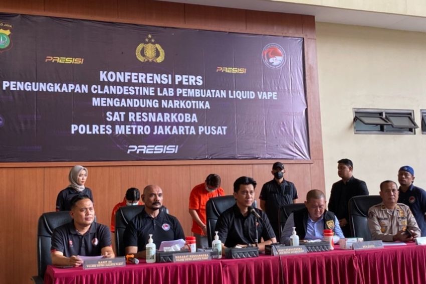 Polisi Bongkar Modus Baru! Wanita Peracik Narkotika via Rokok Elektrik Ditangkap