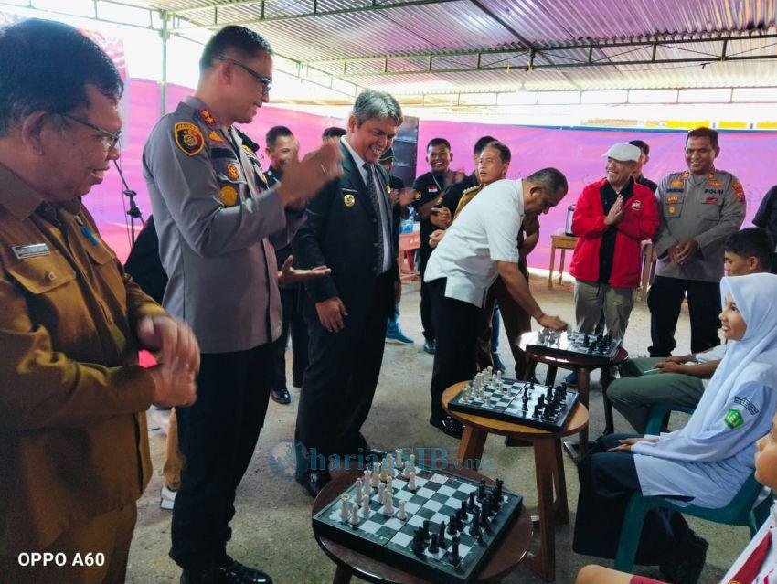 Wakil Bupati Taput Sambut Positif Turnamen Catur YNPS Cup 4 Antarpelajar se- Taput
