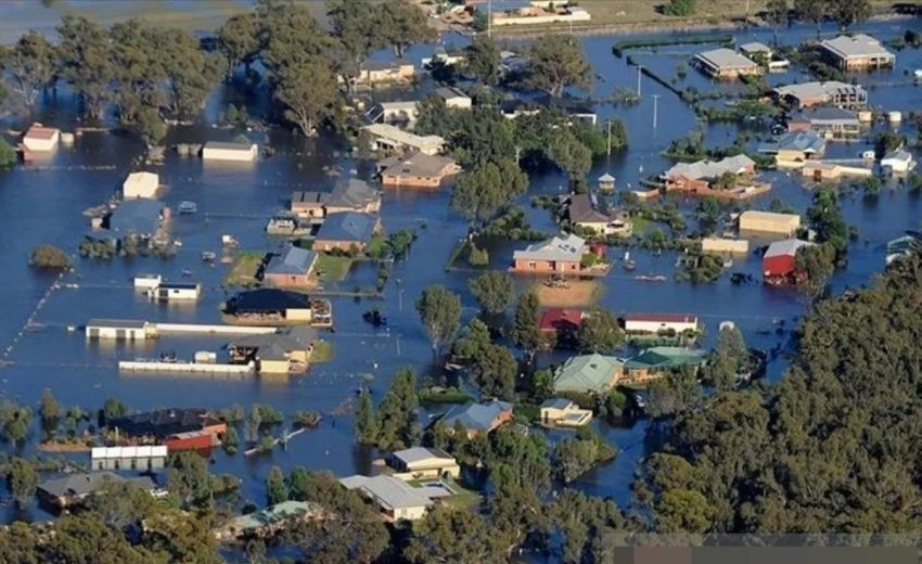 Australia Disapu Banjir dan Angin Kencang, Ribuan Rumah Gelap Gulita