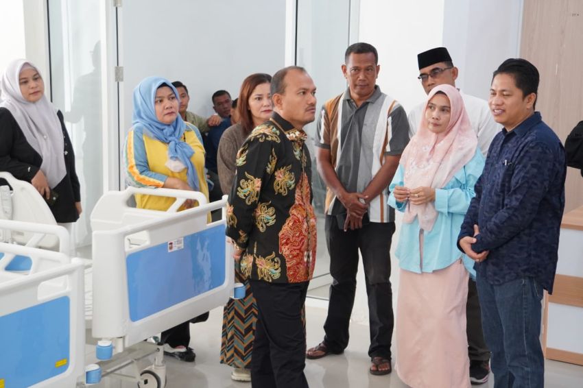 Wali Kota Tanjungbalai Monitoring RSUD Dr Tengku Mansyur
