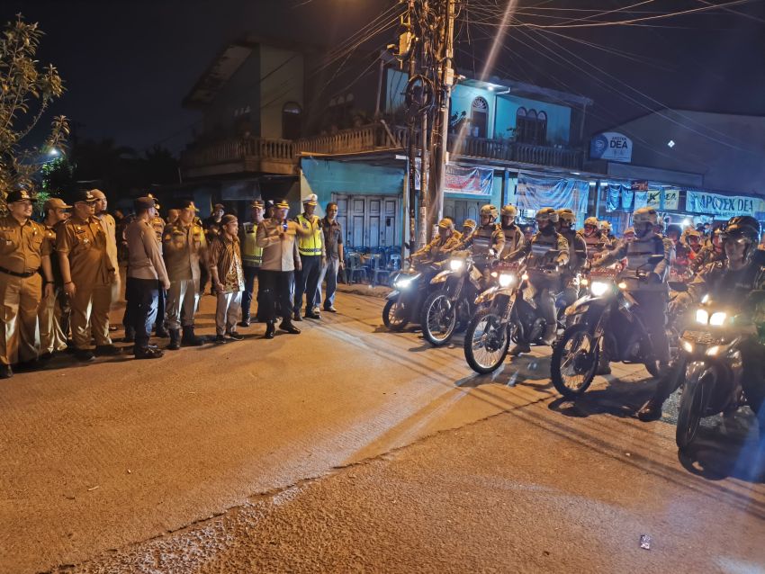 Polrestabes Medan Kerahkan Puluhan Satgas Anti Tawuran Jaga Wilayah Tembung