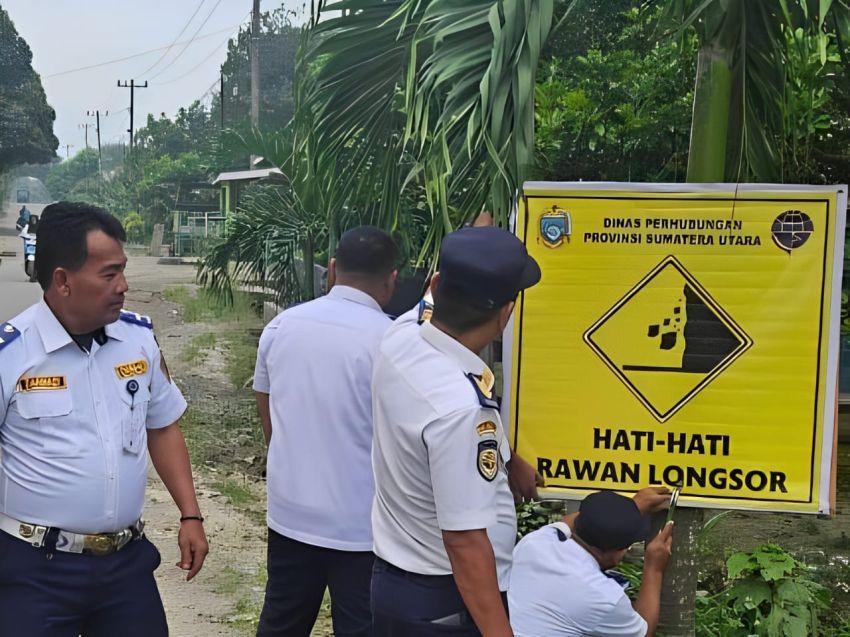 Tindaklanjuti Hasil Survei Bersama, Pemprov Pasang Rambu di 147 Titik Rawan