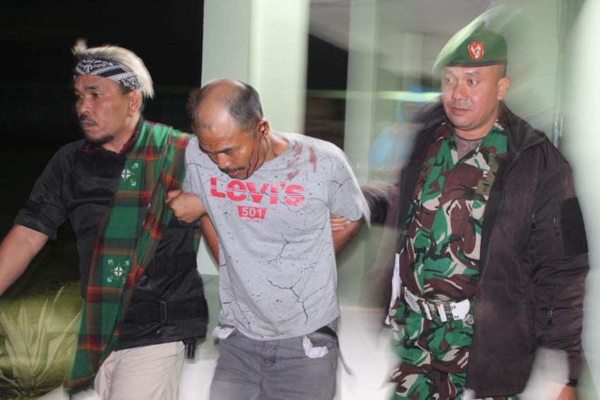 Unit Intel Kodim 0205/TK Amankan Bandar Sabu di Lau Kesumpat