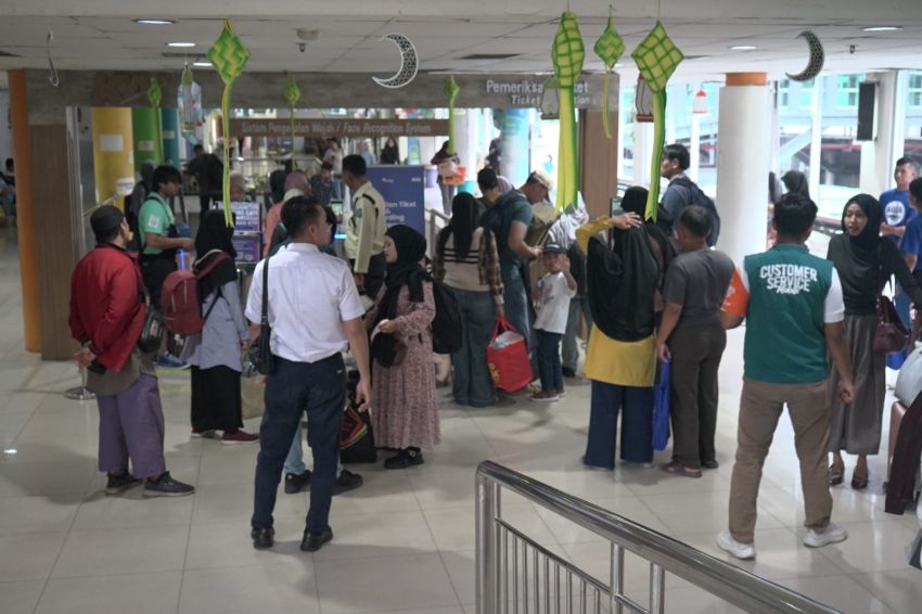 KAI Sumut Berangkatkan 53.327 Penumpang pada 7 Hari Pertama Mudik Lebaran 2025