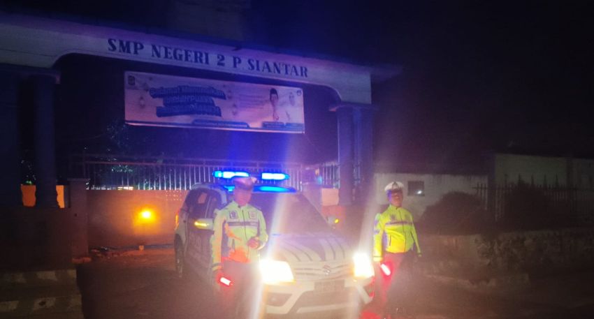 Cegah Balapan Liar, Sat Lantas Polres Pematangsiantar Giatkan Patroli Asmara Subuh