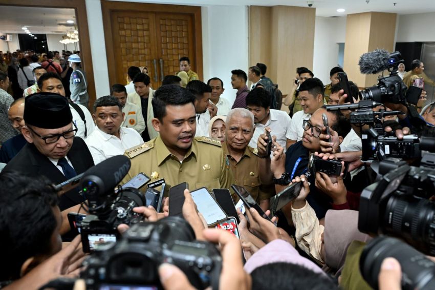 Gubernur Bobby A Nasution Sebut Belum Ada Lelang Jabatan