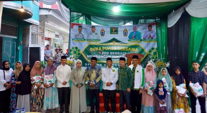 Pererat Silaturahmi, DPC PPP Sergai Buka Puasa Bersama dengan Kader dan Simpatisan