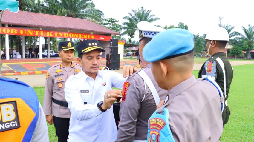 Jelang Idulfitri, Polres Tebingtinggi Gelar Pasukan Operasi Ketupat Toba 2025
