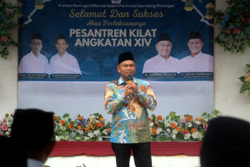 Buka Pesantren Kilat IRMSAPS, Darma Wijaya Tegaskan Etika dan Akhlak Aspek Penting dalam Kehidupan