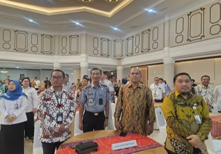 Kakanwil Kemenkum Hadiri Serah Terima Jabatan Gubernur Sumut