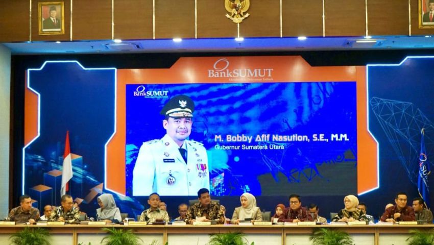 Bobby Nasution Pimpin RUPS Perdana Bank Sumut, Cetak Keputusan Strategis untuk Pertumbuhan