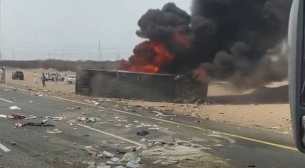 Kecelakaan Bus di Arab Saudi,: 6 WNI Meninggal