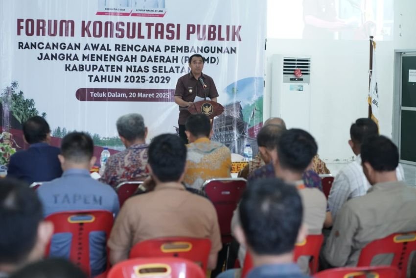 Wabup Nisel Buka Forum Konsultasi Publik RPJMD 2025-2029
