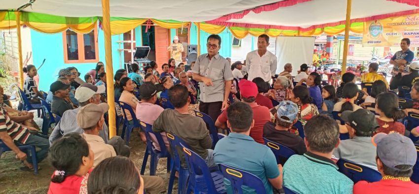 Anggota DPRD Sumut Timbul Jaya Sibarani Reses di Dolokparriasan