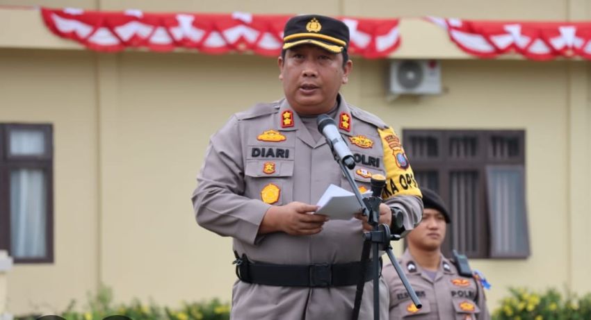 Kapolres Palas Mutasi AKBP Diari Astetika digantikan AKBP Dodik Yuliato
