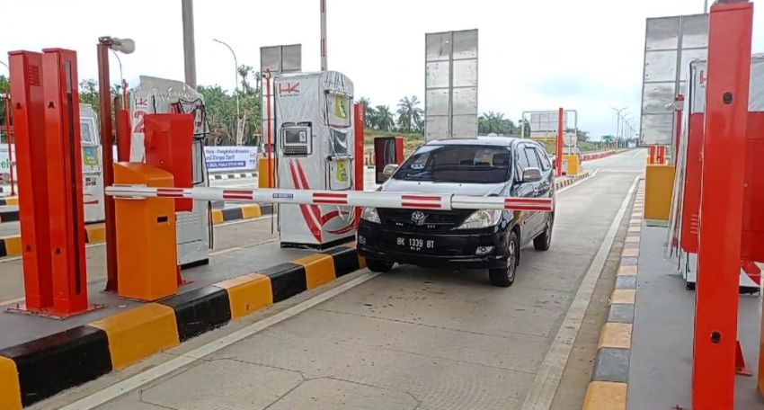 Jelang Mudik Lebaran, Jalan Tol Tanjung Pura-Pangkalan Brandan Resmi Beroperasi