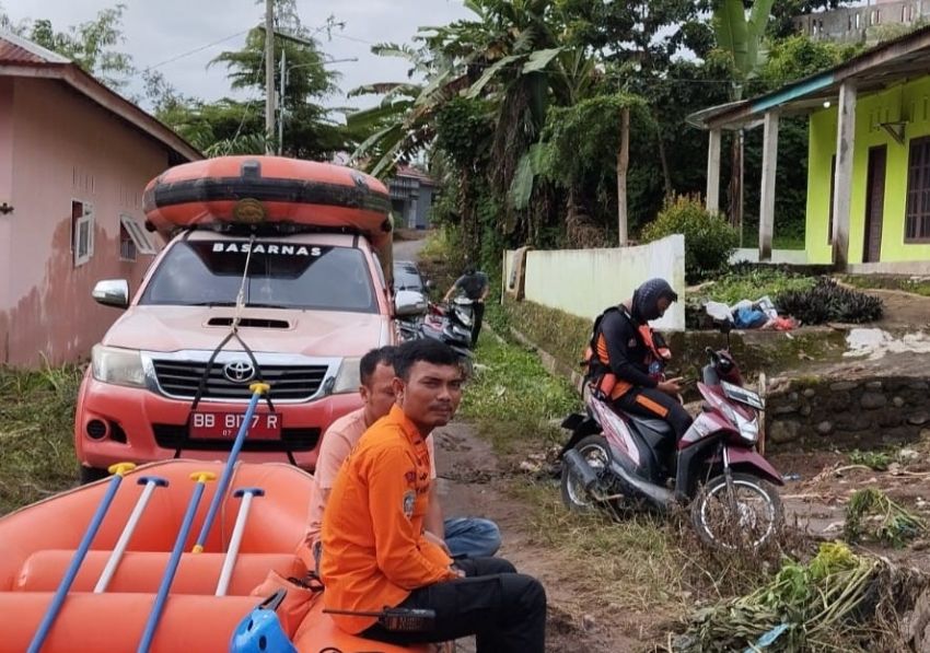 Dua Warga Korban Banjir Kota Padangsidimpuan Dinyatakan Hilang Belum Ditemukan