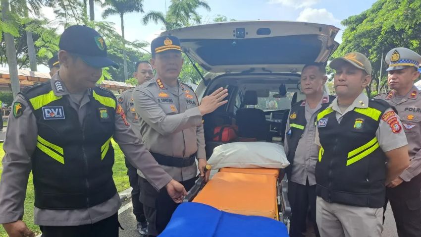 Antisipasi Darurat, Polisi Siagakan Ambulans di Bandara Soetta