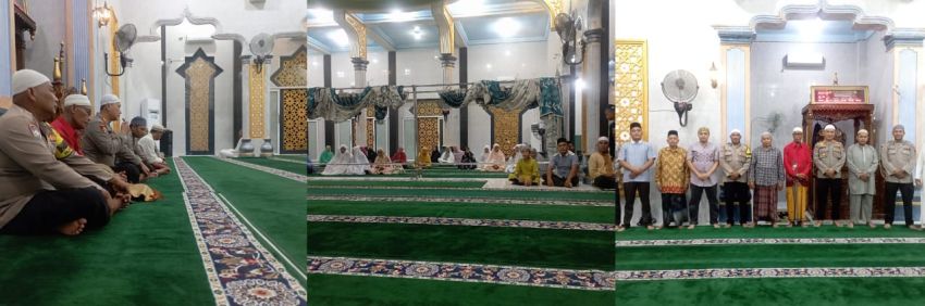 Polres Tanjungbalai Imbau Jamaah Masjid Nurul Jalal Jaga Toleransi