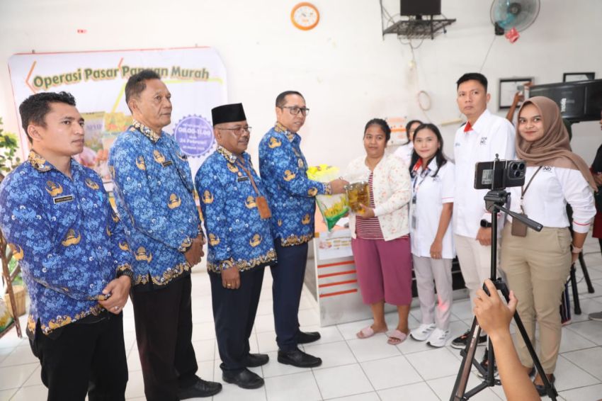 Operasi Pangan Murah Ramadhan Taput Digelar di 14 Kantor Pos