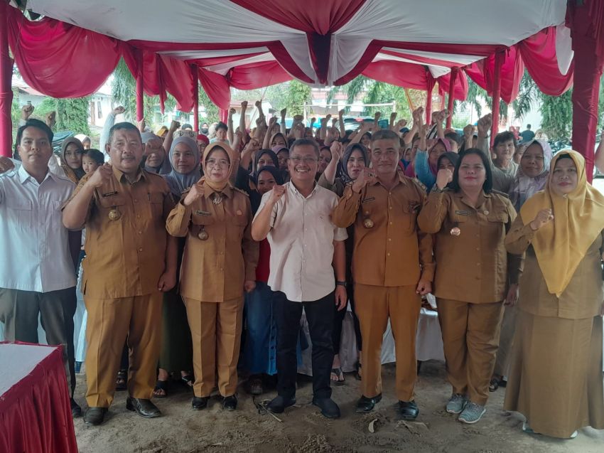 Reses di Kelurahan Tualang, Delpin Barus Minta Warga Dukung Program Wali Kota Tebingtinggi