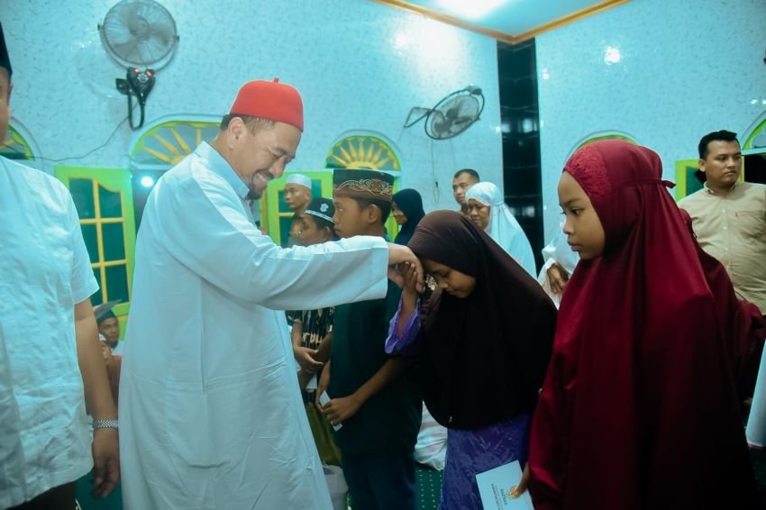 Bupati Batubara Disambut Bahagia Masyarakat Bagan Arya